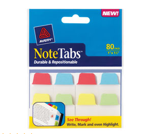 Free Sample Avery NoteTabs | Free Stuff Finder Canada