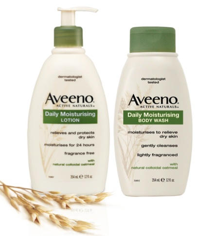 aveeno lotion and body wash