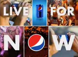 pepsi live for now