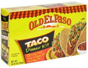 old el paso dinner kits