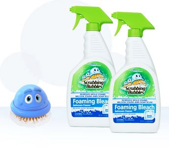 scrubbing bubbles bathroom triggers