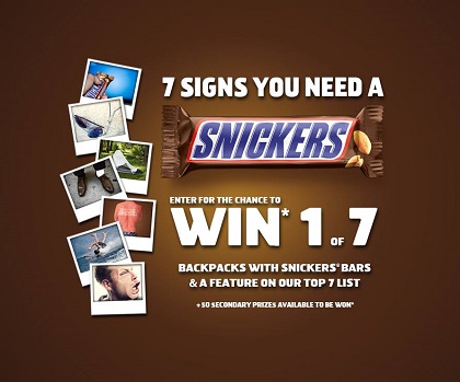 snickers promo