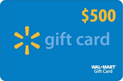 500 walmart card