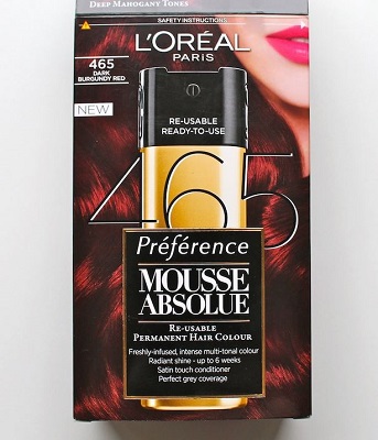 loreal preference mousse