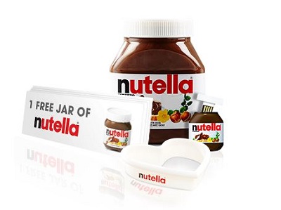nutella prize pack