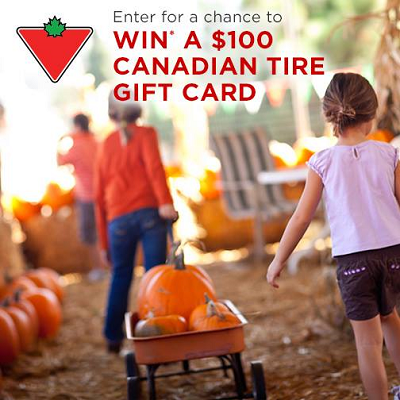 canadian tire $100 gift card