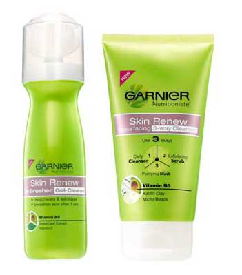 Garnier-Skin-Renew-Cleansers