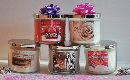 bath and body works candles