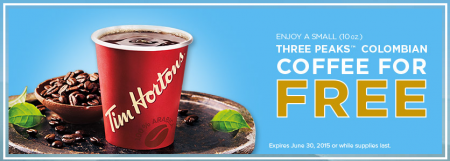 free-tim-hortons-colombian-coffee-coupon