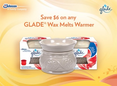 glade wax melt warmer