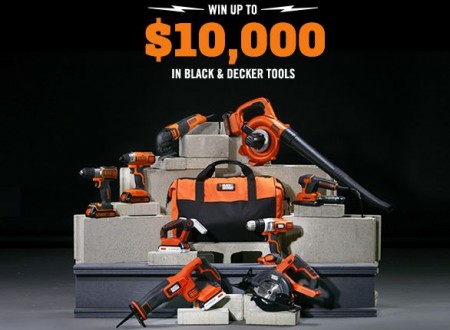 black and decker tool giveaway
