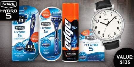 schick and timex giveaway