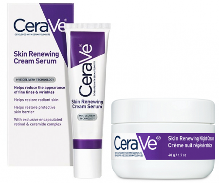 cerave serum and night cream