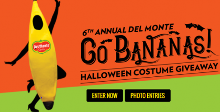 del monte banana costume giveaway