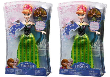 frozen singing anna doll