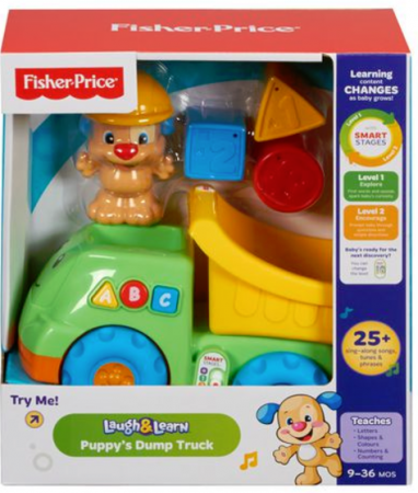 fisher price puppy dump truck