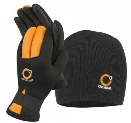 celsius glove and hat combo