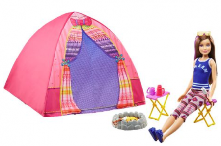 *HOT* $14 (Reg $35) Barbie Camping Fun Doll & Accessories Skipper Campsite