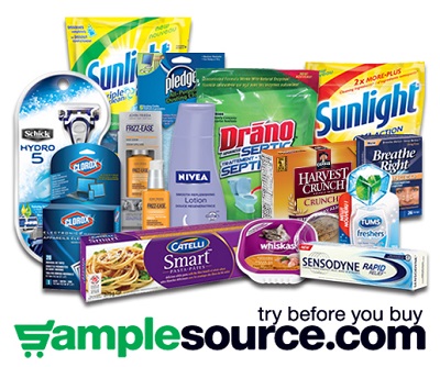 Free Samples from SampleSource - Free Stuff Finder Canada