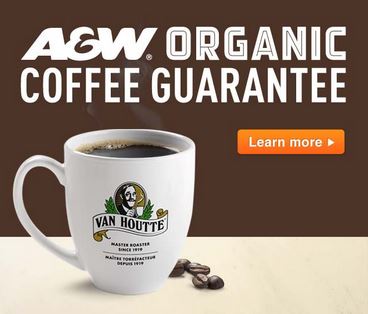 Free Van Houtte Coffee at A&W | Free Stuff Finder Canada