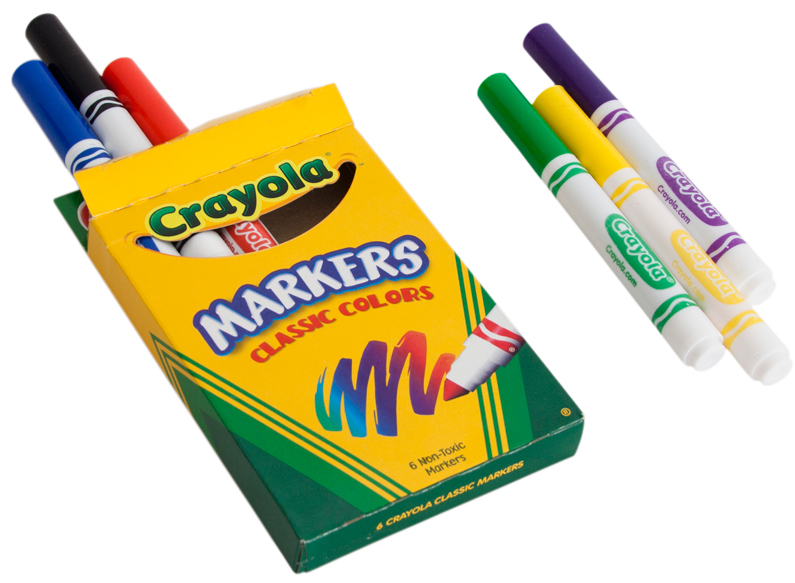 Free 6 Pack Crayola Markers Stuff Finder Canada.