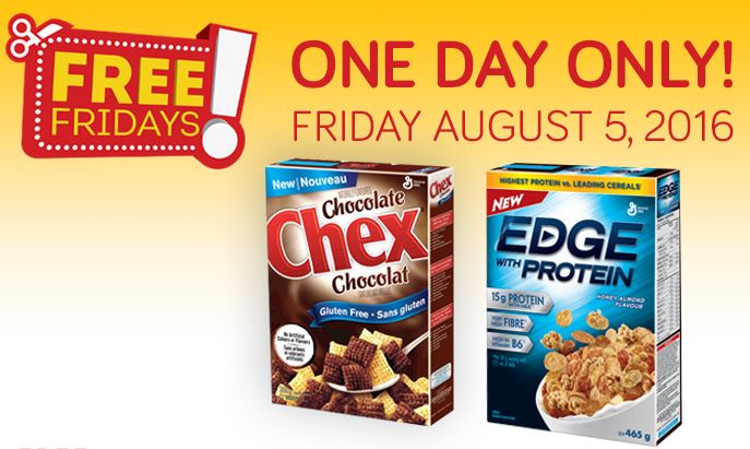 BOGO Free Chex or Edge Cereal | Free Stuff Finder Canada